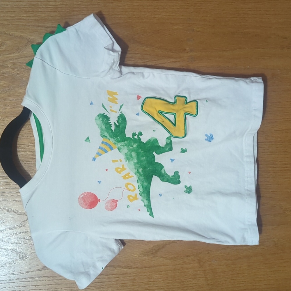 Roar I'm 4 Birthday T Shirt